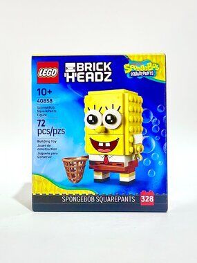Lego Brickheadz 40858 SpongeBob SquarePants Figure NIB New in Hand